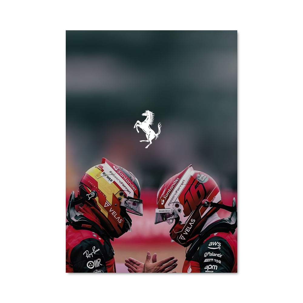 Poster Duel de Ferrari