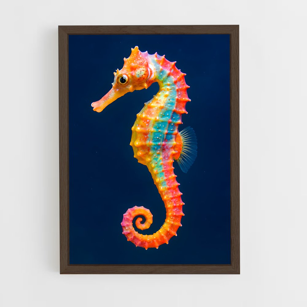 ap-seahorse-2 cadre Bois foncé
