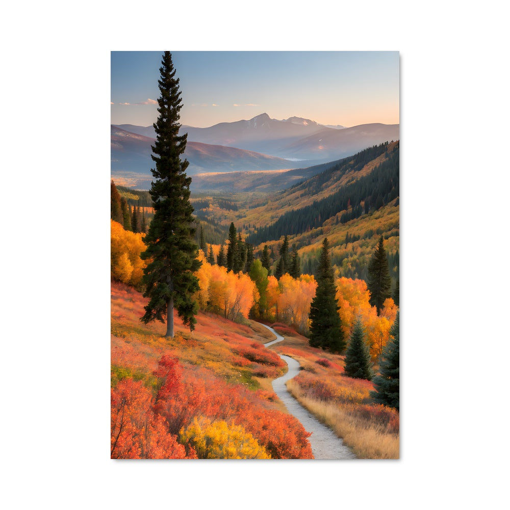 Poster L'Allée des Couleurs