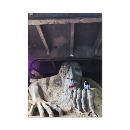 Poster Le Taureau Sous le Pont