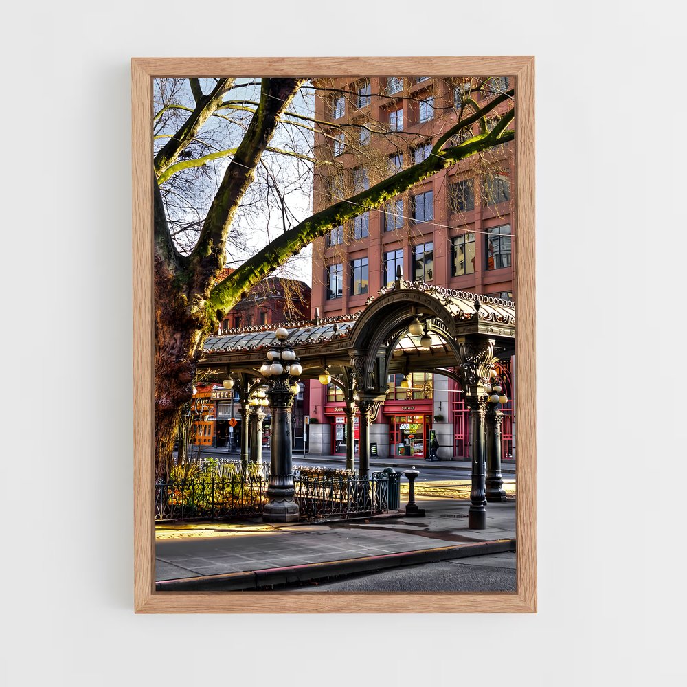 ap-seattle-6 cadre Bois clair