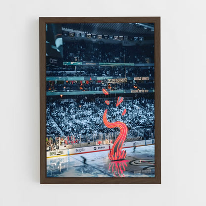 ap-seattle kraken-6 cadre Bois foncé