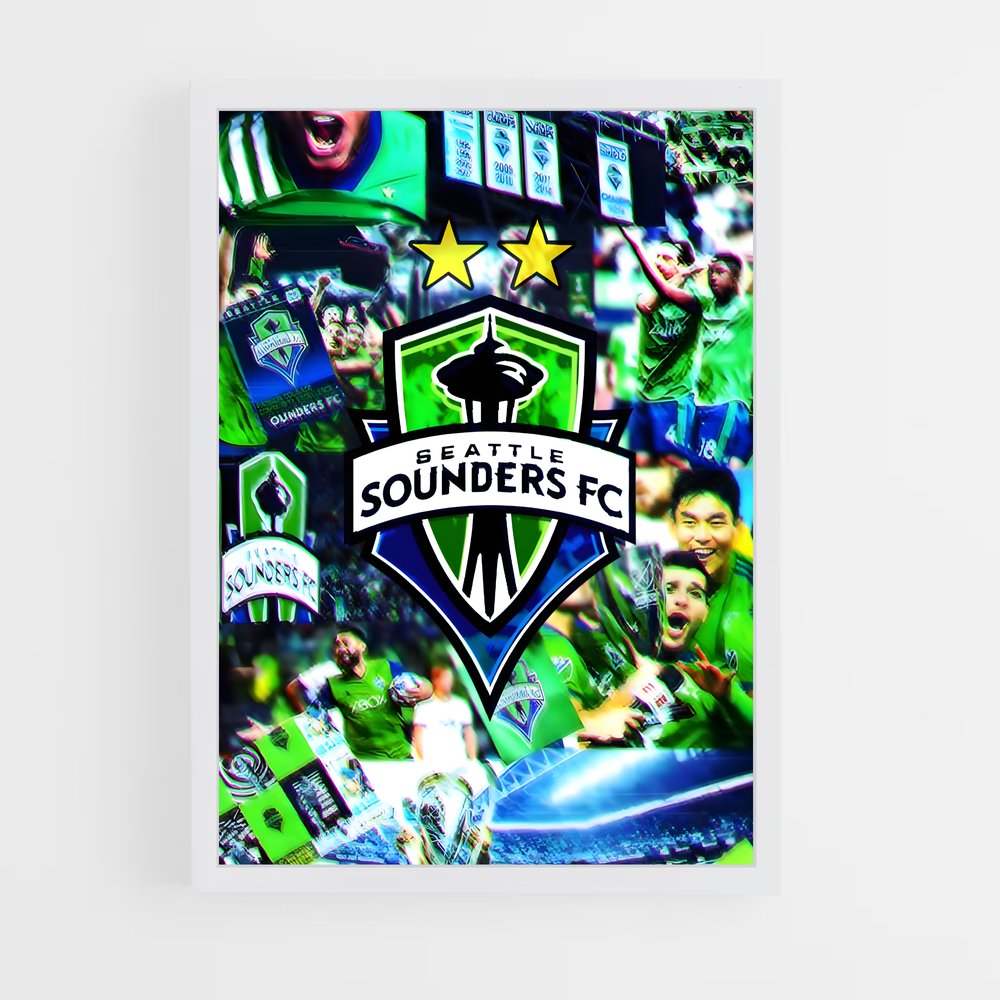 ap-seattle sounders fc-1 cadre Blanc