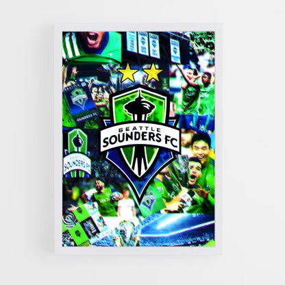 ap-seattle sounders fc-1 cadre Blanc