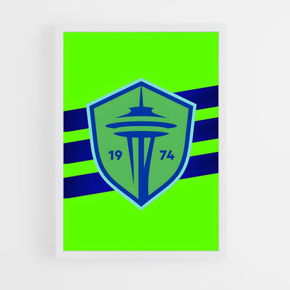 ap-seattle sounders fc-4 cadre Blanc