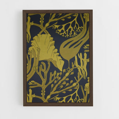ap-seaweed-5 cadre Bois foncé