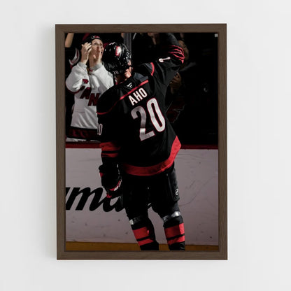 ap-sebastian aho-1 cadre Bois foncé
