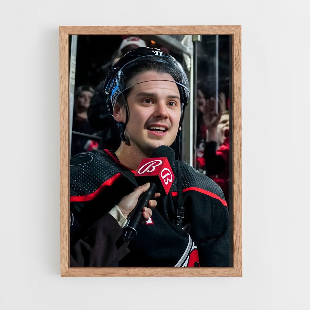 ap-sebastian aho-5 cadre Bois clair