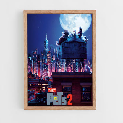 ap-secret life of pets-5 cadre Bois clair