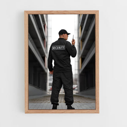 ap-security guard-2 cadre Bois clair