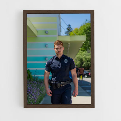 ap-security guard-5 cadre Bois foncé