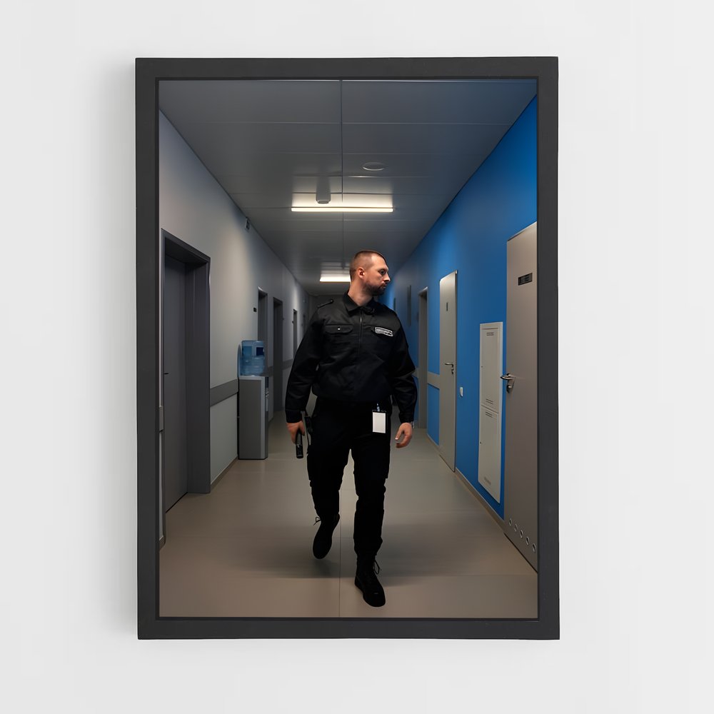 ap-security guard-6 cadre Noir