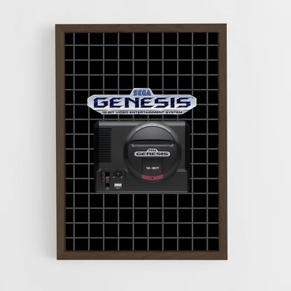ap-sega genesis-2 cadre Bois foncé