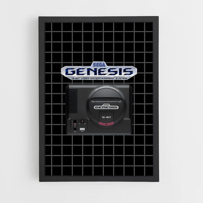 ap-sega genesis-2 cadre Noir
