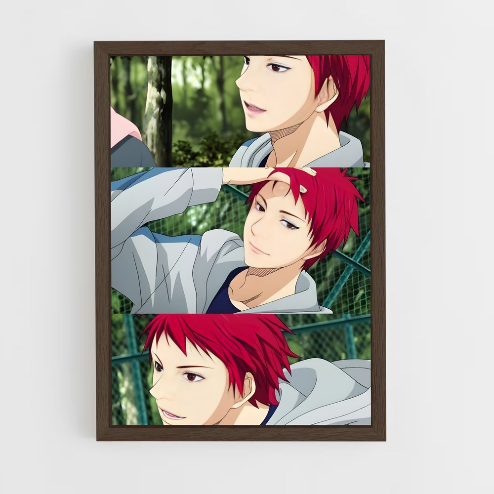 ap-seijuro akashi-8 cadre Bois foncé