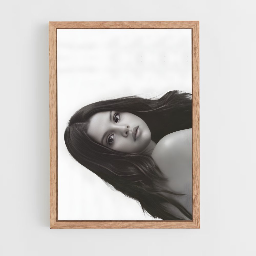 ap-selena gomez-5 cadre Bois clair