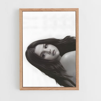 ap-selena gomez-5 cadre Bois clair