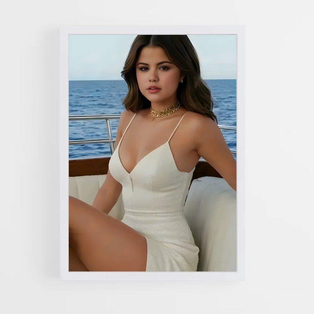ap-selena gomez-9 cadre Blanc