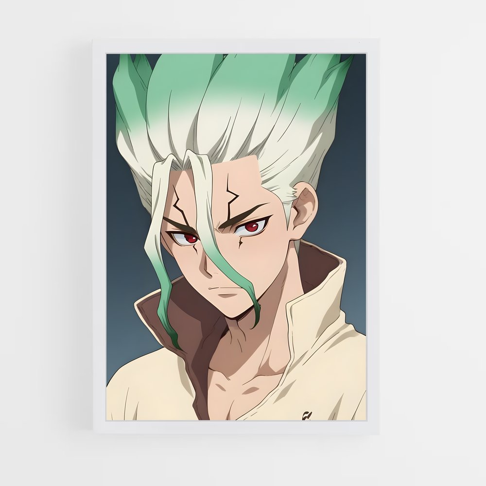 ap-senku ishigami-4 cadre Blanc