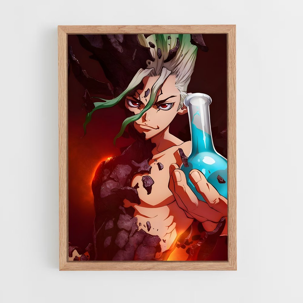 ap-senku ishigami-5 cadre Bois clair