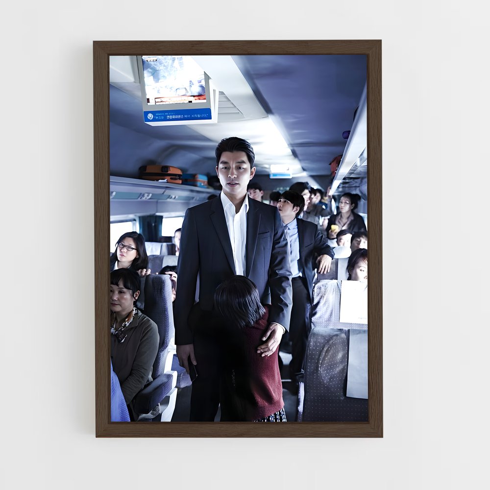 ap-seok woo-1 cadre Bois foncé