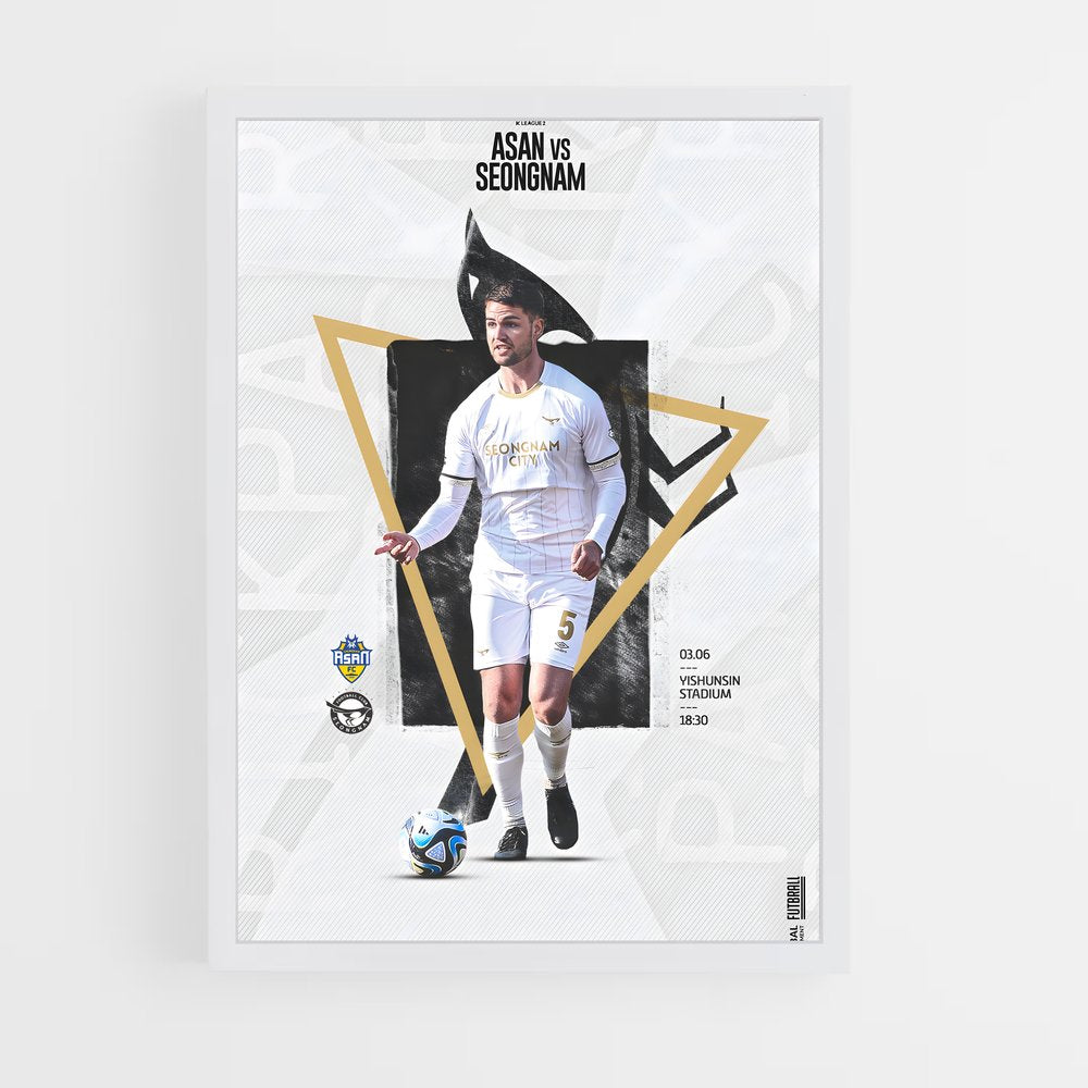 ap-seongnam fc-2 cadre Blanc