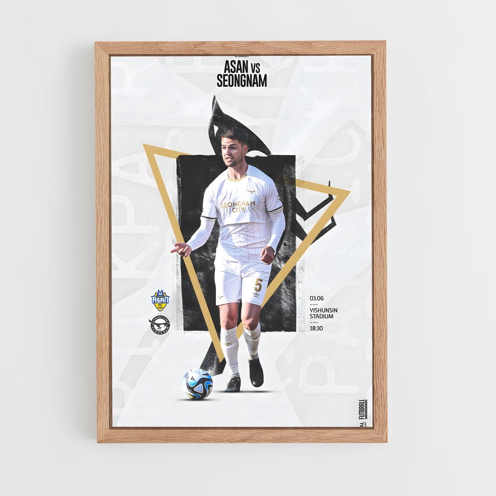 ap-seongnam fc-2 cadre Bois clair