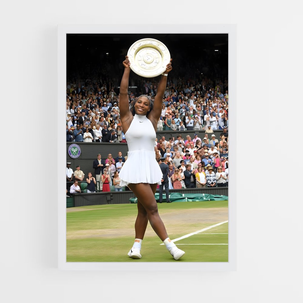 ap-serena williams-1 cadre Blanc