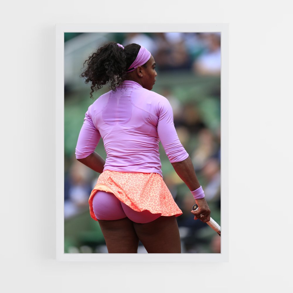 ap-serena williams-2 cadre Blanc