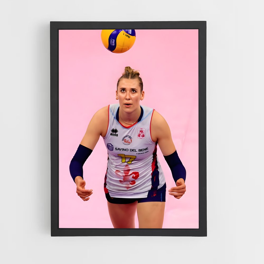 ap-serie a1 italy volleyball-2 cadre Noir
