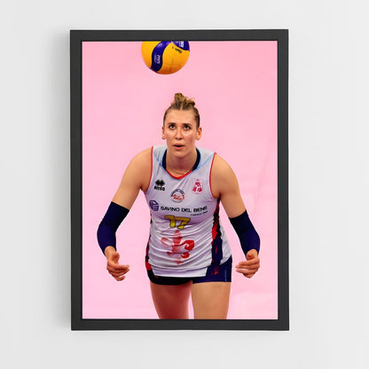 ap-serie a1 italy volleyball-2 cadre Noir