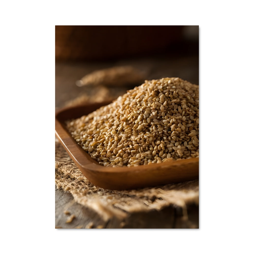 Poster Sesame seeds 24615