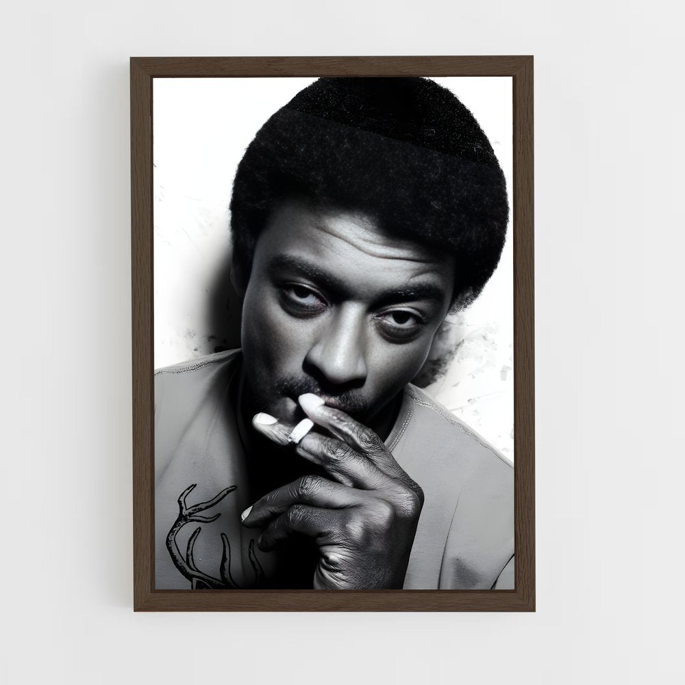 ap-seu jorge-4 cadre Bois foncé