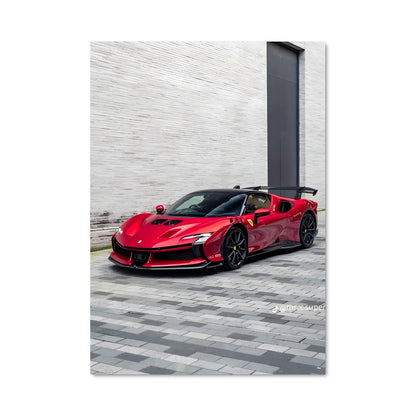 Poster Ferrari au Cœur de la Ville