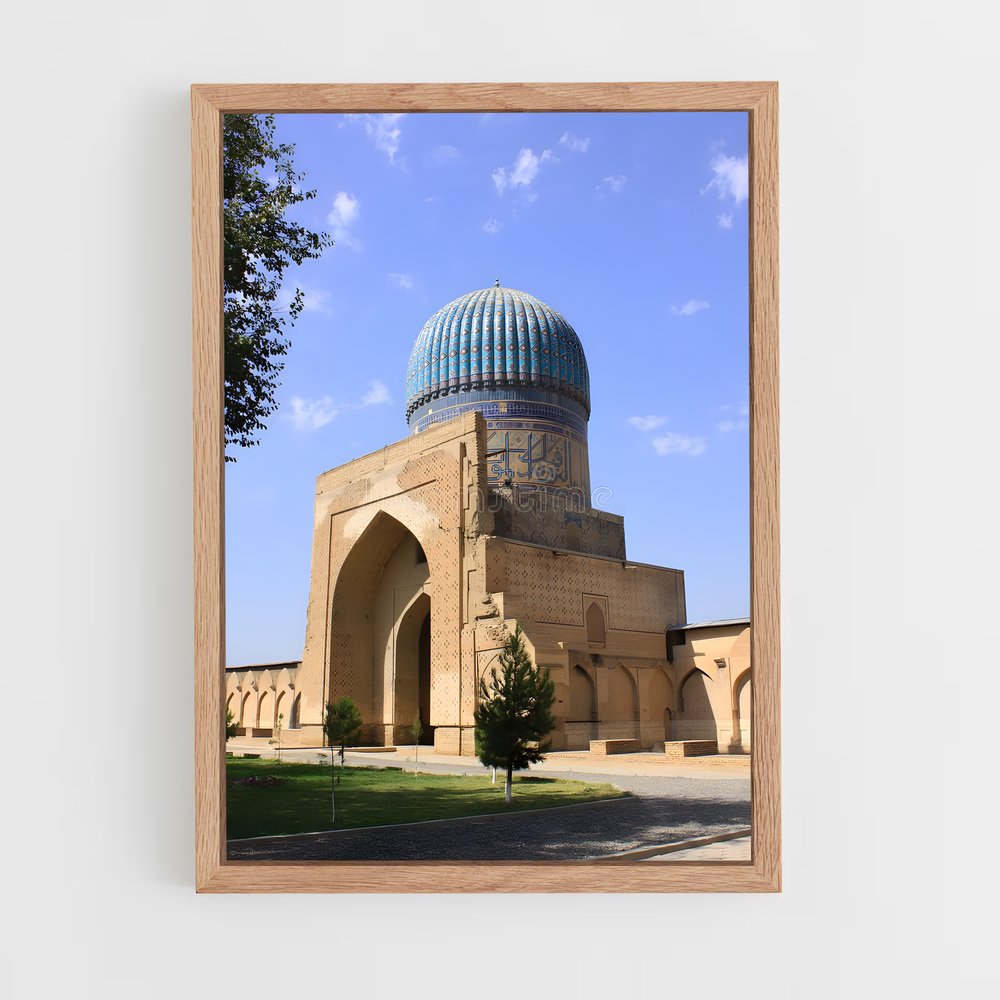 ap-shah i zinda necropolis-3 cadre Bois clair