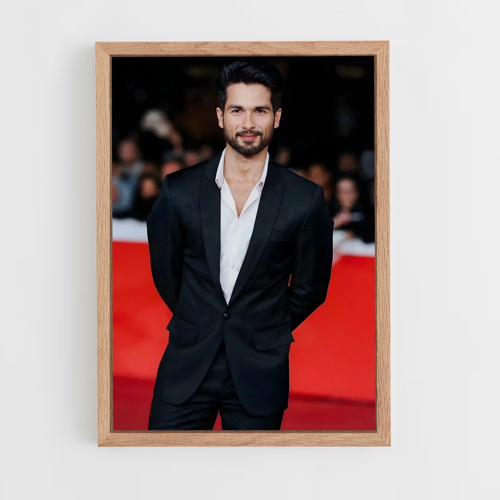 ap-shahid kapoor-6 cadre Bois clair