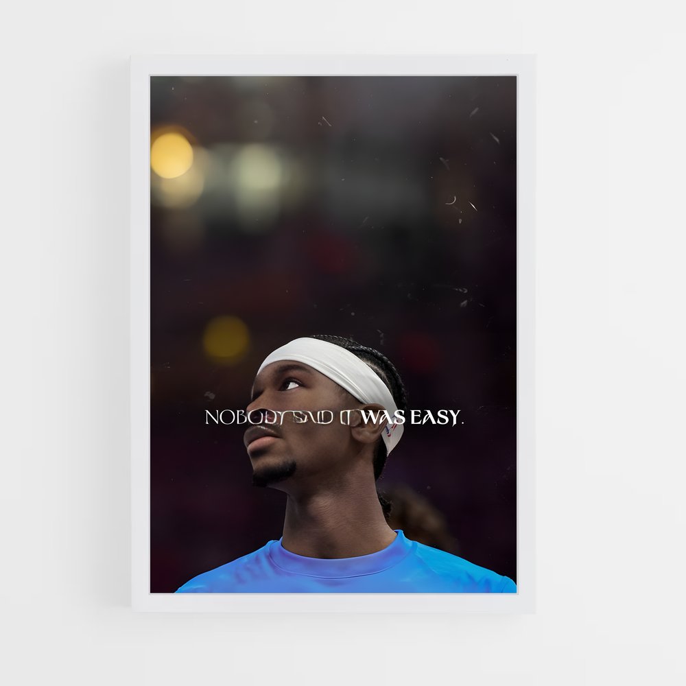 ap-shai gilgeous-alexander-5 cadre Blanc