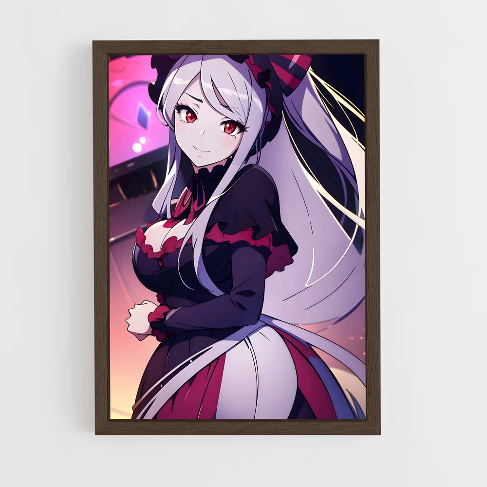 ap-shalltear bloodfallen-4 cadre Bois foncé