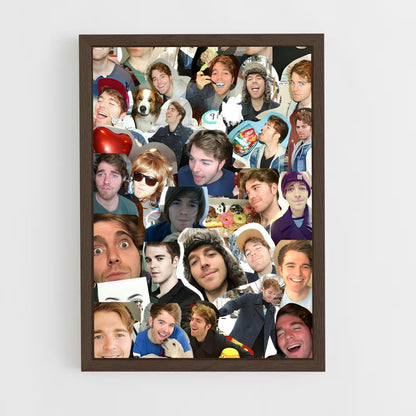ap-shane dawson-1 cadre Bois foncé