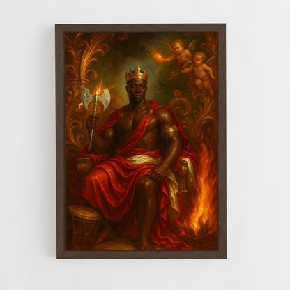 ap-shango-10 cadre Bois foncé