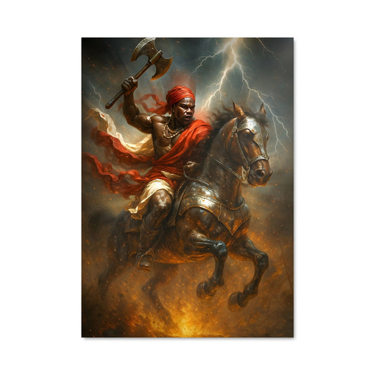 Poster Le Frappeur Équestre
