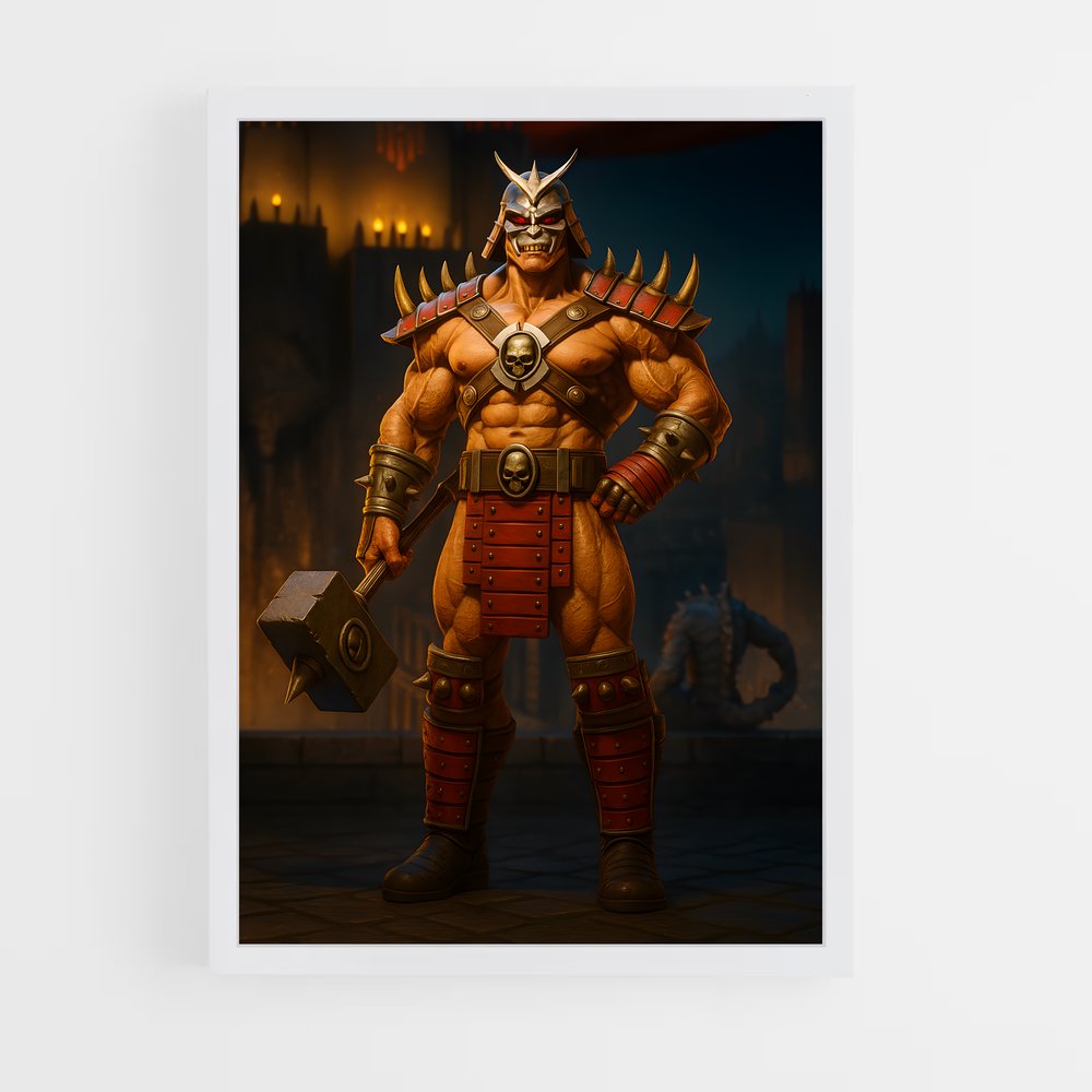 ap-shao kahn-8 cadre Blanc