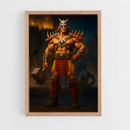 ap-shao kahn-8 cadre Bois clair