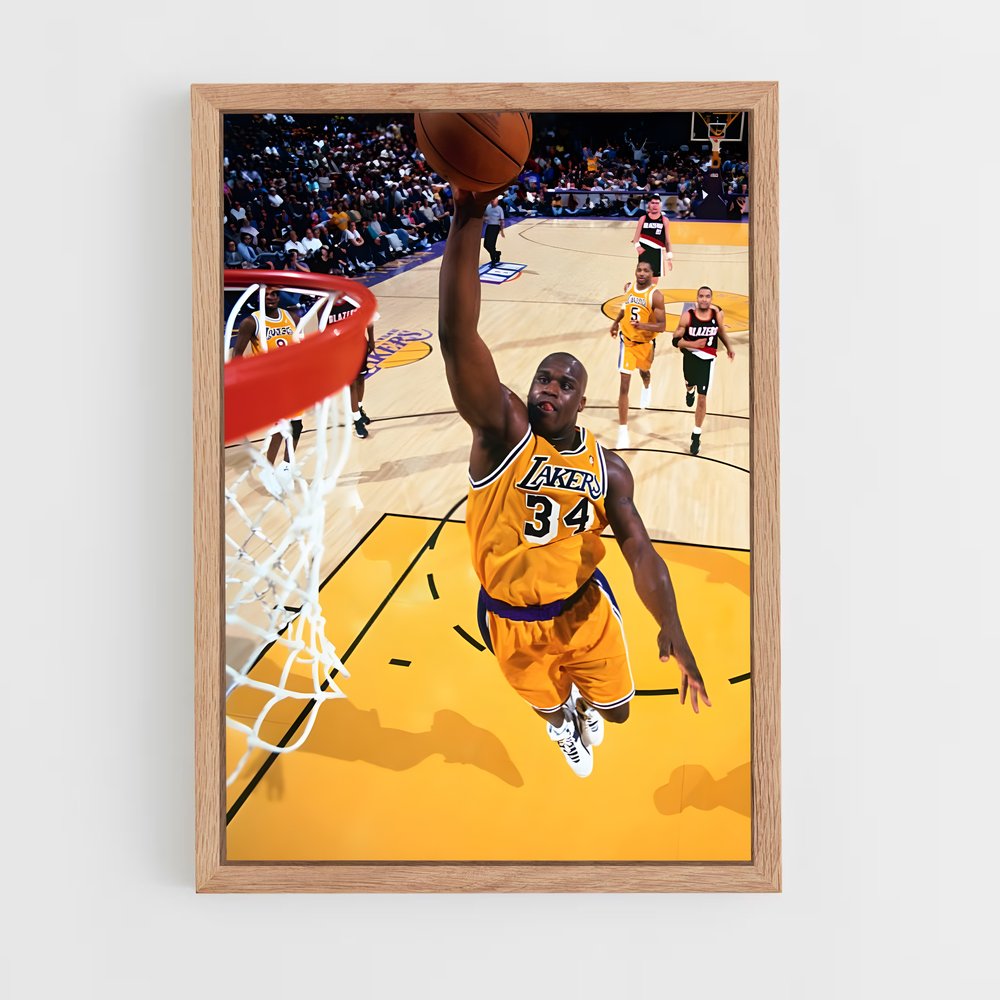 ap-shaquille o'neal-6 cadre Bois clair