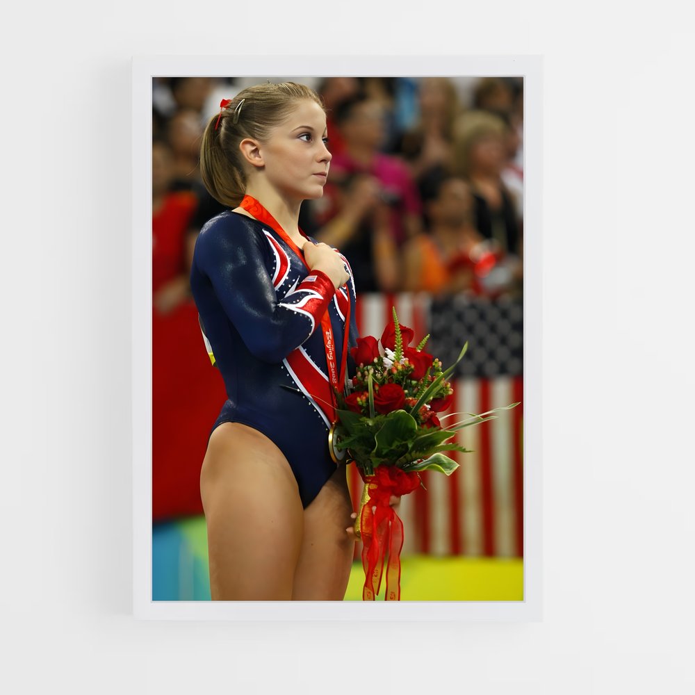 ap-shawn johnson-5 cadre Blanc