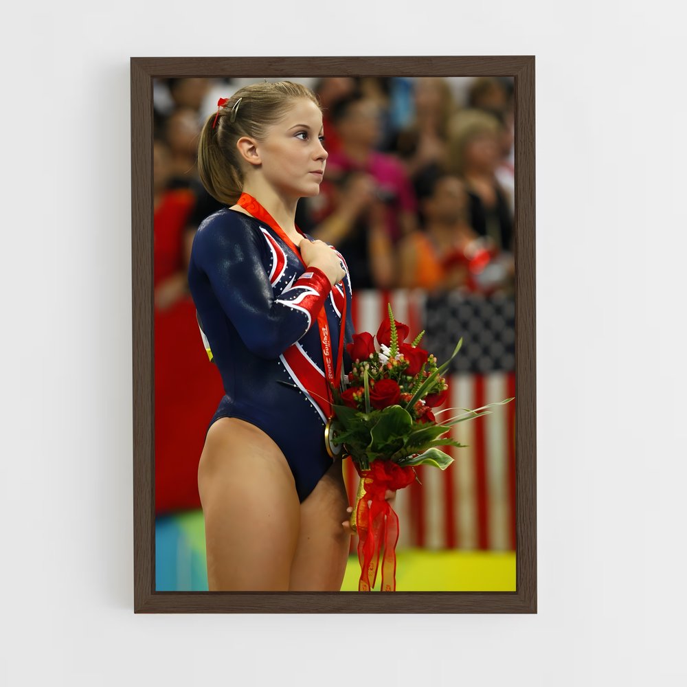 ap-shawn johnson-5 cadre Bois foncé