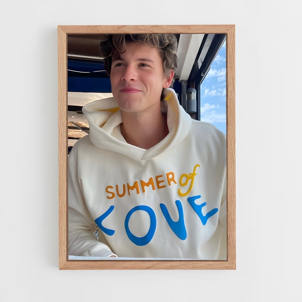 ap-shawn mendes-6 cadre Bois clair