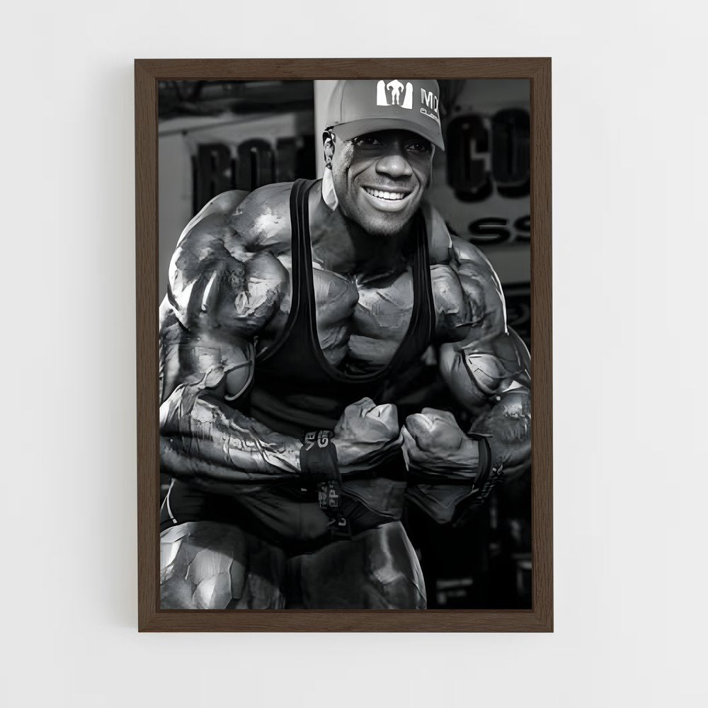 ap-shawn rhoden-7 cadre Bois foncé