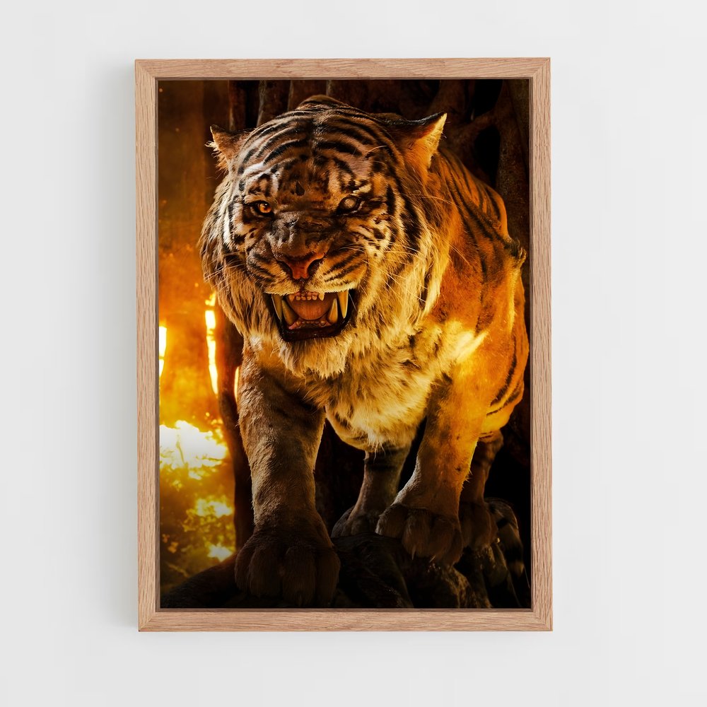 ap-shere khan-1 cadre Bois clair