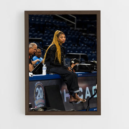 ap-sheryl swoopes-1 cadre Bois foncé